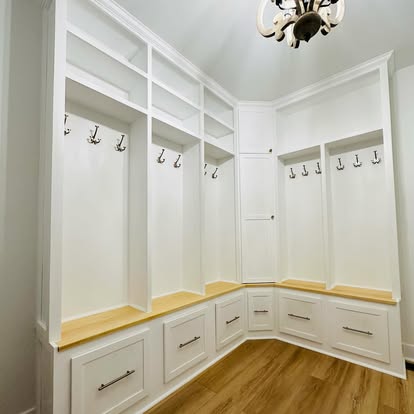 Custom Closet Organization by Precision Custom Woodwork & Remodeling - Custom Closets project featuring Custom Shelving, Organization Solutions, LED Lighting in Maryland and Northern Virginia