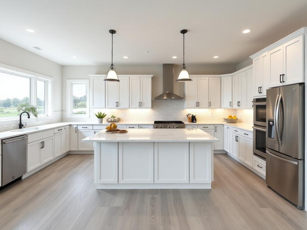 Complete Kitchen Remodeling services by Precision Custom Woodwork & Remodeling - Complete design & planning, Plumbing & electrical coordination, Countertops & backsplash, Flooring & paint - Licensed contractor serving Maryland and Northern Virginia