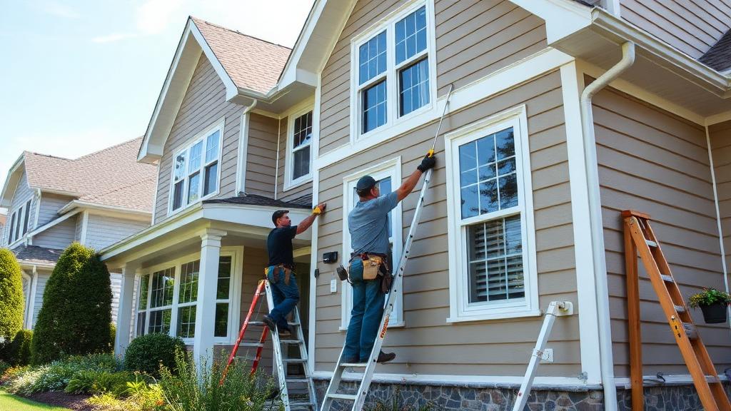 Siding Installation & Repair services by Precision Custom Woodwork & Remodeling - Vinyl & Fiber Cement, Weather Protection, Energy Efficiency, Color Matching - Licensed contractor serving Maryland and Northern Virginia